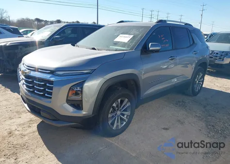 2025 Chevrolet Equinox Fwd Lt из США, поврежденный, VIN 3GNAXHEGXSL216598